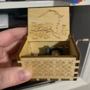 Beauty and the beast music box
